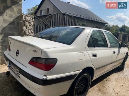 Белый Пежо 406, объемом двигателя 1.8 л и пробегом 30 тыс. км за 1300 $, фото 1 на Automoto.ua