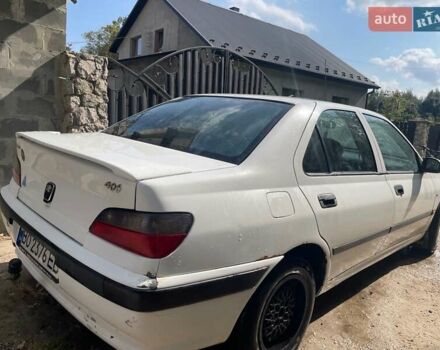 Белый Пежо 406, объемом двигателя 1.8 л и пробегом 30 тыс. км за 1300 $, фото 1 на Automoto.ua