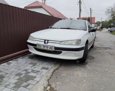 Белый Пежо 406, объемом двигателя 1.8 л и пробегом 230 тыс. км за 2300 $, фото 1 на Automoto.ua