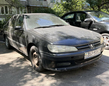 Черный Пежо 406, объемом двигателя 2 л и пробегом 370 тыс. км за 2100 $, фото 1 на Automoto.ua