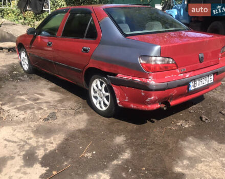 Красный Пежо 406, объемом двигателя 1.76 л и пробегом 332 тыс. км за 1250 $, фото 7 на Automoto.ua