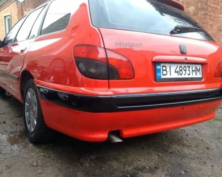 Красный Пежо 406, объемом двигателя 2 л и пробегом 315 тыс. км за 2700 $, фото 1 на Automoto.ua