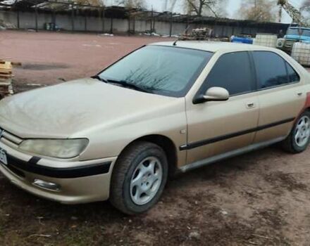 Желтый Пежо 406, объемом двигателя 2 л и пробегом 200 тыс. км за 2100 $, фото 1 на Automoto.ua
