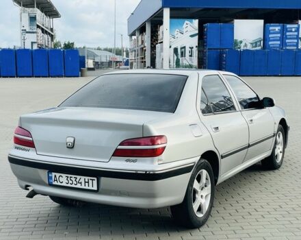 Серый Пежо 406, объемом двигателя 2 л и пробегом 412 тыс. км за 3700 $, фото 6 на Automoto.ua