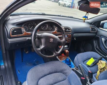 Синий Пежо 406, объемом двигателя 2 л и пробегом 338 тыс. км за 2700 $, фото 4 на Automoto.ua