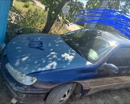 Синий Пежо 406, объемом двигателя 1.8 л и пробегом 200 тыс. км за 1434 $, фото 1 на Automoto.ua