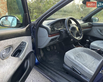Синий Пежо 406, объемом двигателя 1.76 л и пробегом 250 тыс. км за 1850 $, фото 25 на Automoto.ua