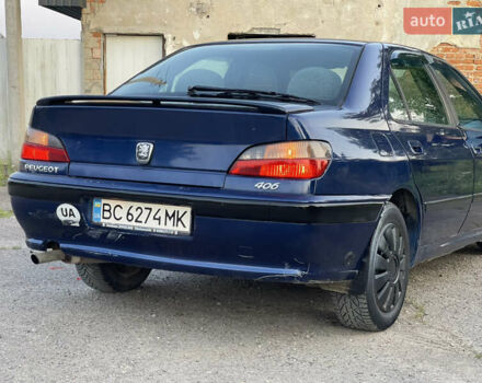 Синий Пежо 406, объемом двигателя 1.76 л и пробегом 250 тыс. км за 1850 $, фото 23 на Automoto.ua
