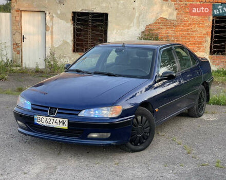 Синий Пежо 406, объемом двигателя 1.76 л и пробегом 250 тыс. км за 1850 $, фото 3 на Automoto.ua