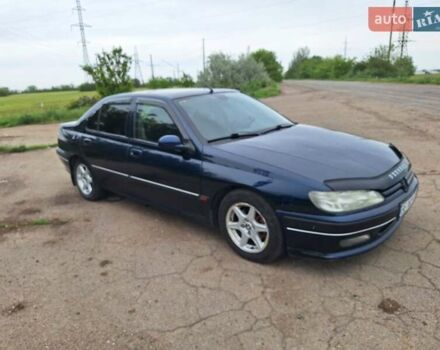 Синий Пежо 406, объемом двигателя 2 л и пробегом 327 тыс. км за 3400 $, фото 1 на Automoto.ua