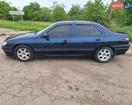 Синий Пежо 406, объемом двигателя 2 л и пробегом 327 тыс. км за 3400 $, фото 6 на Automoto.ua