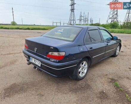 Синий Пежо 406, объемом двигателя 2 л и пробегом 327 тыс. км за 3400 $, фото 3 на Automoto.ua