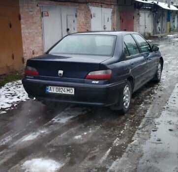 Синій Пежо 406, об'ємом двигуна 1.9 л та пробігом 282 тис. км за 2100 $, фото 2 на Automoto.ua