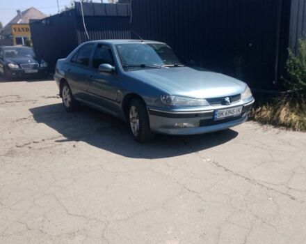 Синий Пежо 406, объемом двигателя 2 л и пробегом 200 тыс. км за 2500 $, фото 3 на Automoto.ua