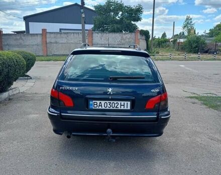 Синий Пежо 406, объемом двигателя 2 л и пробегом 250 тыс. км за 3600 $, фото 6 на Automoto.ua