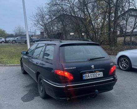 Синій Пежо 406, об'ємом двигуна 2 л та пробігом 252 тис. км за 3500 $, фото 2 на Automoto.ua