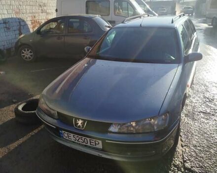 Синий Пежо 406, объемом двигателя 2 л и пробегом 323 тыс. км за 3500 $, фото 1 на Automoto.ua