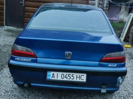 Синій Пежо 406, об'ємом двигуна 1.8 л та пробігом 300 тис. км за 1500 $, фото 1 на Automoto.ua