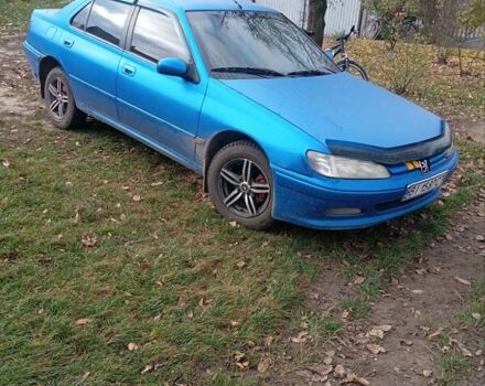 Синий Пежо 406, объемом двигателя 1.8 л и пробегом 380 тыс. км за 2500 $, фото 1 на Automoto.ua