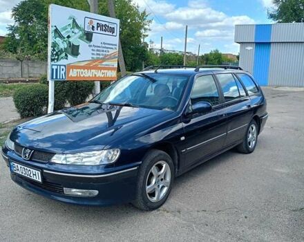 Синий Пежо 406, объемом двигателя 2 л и пробегом 250 тыс. км за 3600 $, фото 1 на Automoto.ua