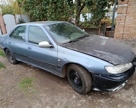 Синий Пежо 406, объемом двигателя 2 л и пробегом 200 тыс. км за 836 $, фото 1 на Automoto.ua