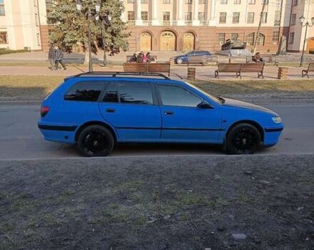 Синий Пежо 406, объемом двигателя 2 л и пробегом 340 тыс. км за 2950 $, фото 1 на Automoto.ua