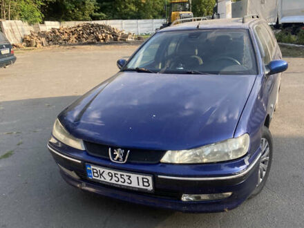 Синий Пежо 406, объемом двигателя 2 л и пробегом 374 тыс. км за 2500 $, фото 1 на Automoto.ua