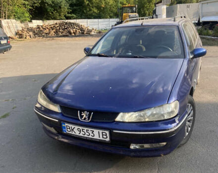 Синий Пежо 406, объемом двигателя 2 л и пробегом 374 тыс. км за 2500 $, фото 1 на Automoto.ua