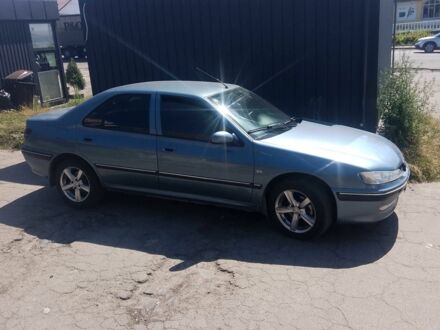 Синий Пежо 406, объемом двигателя 2 л и пробегом 200 тыс. км за 2500 $, фото 1 на Automoto.ua