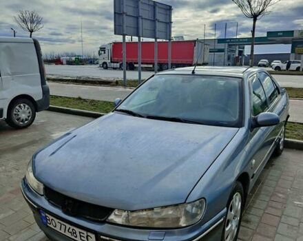 Синий Пежо 406, объемом двигателя 2 л и пробегом 293 тыс. км за 3599 $, фото 1 на Automoto.ua