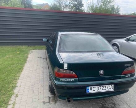 Зеленый Пежо 406, объемом двигателя 2 л и пробегом 308 тыс. км за 1700 $, фото 1 на Automoto.ua