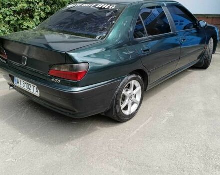 Зеленый Пежо 406, объемом двигателя 2 л и пробегом 250 тыс. км за 2750 $, фото 3 на Automoto.ua