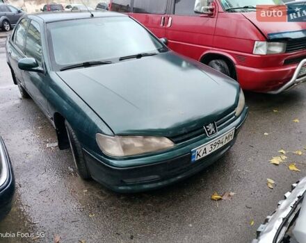 Зеленый Пежо 406, объемом двигателя 2 л и пробегом 225 тыс. км за 1200 $, фото 1 на Automoto.ua