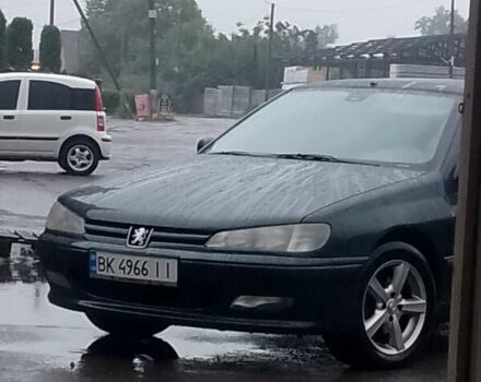 Зеленый Пежо 406, объемом двигателя 2 л и пробегом 200 тыс. км за 2600 $, фото 1 на Automoto.ua