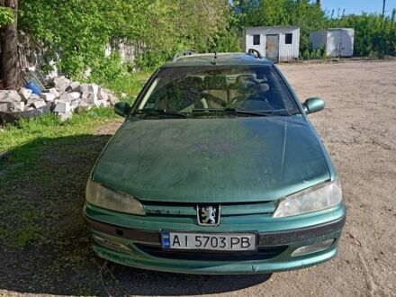 Зеленый Пежо 406, объемом двигателя 2 л и пробегом 364 тыс. км за 600 $, фото 1 на Automoto.ua