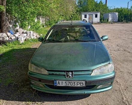 Зеленый Пежо 406, объемом двигателя 2 л и пробегом 484 тыс. км за 1000 $, фото 1 на Automoto.ua