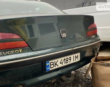 Зелений Пежо 406, об'ємом двигуна 2 л та пробігом 389 тис. км за 2650 $, фото 1 на Automoto.ua