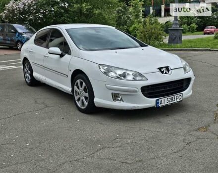 Білий Пежо 407, об'ємом двигуна 2 л та пробігом 240 тис. км за 2400 $, фото 12 на Automoto.ua