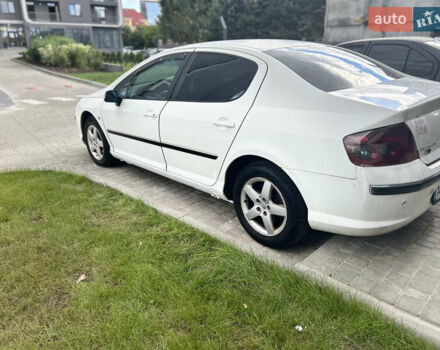 Білий Пежо 407, об'ємом двигуна 1.6 л та пробігом 235 тис. км за 4550 $, фото 5 на Automoto.ua