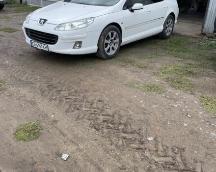 Белый Пежо 407, объемом двигателя 2 л и пробегом 245 тыс. км за 3000 $, фото 1 на Automoto.ua