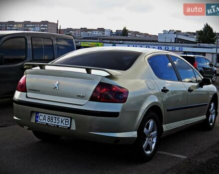 Бежевый Пежо 407, объемом двигателя 1.7 л и пробегом 266 тыс. км за 4200 $, фото 2 на Automoto.ua