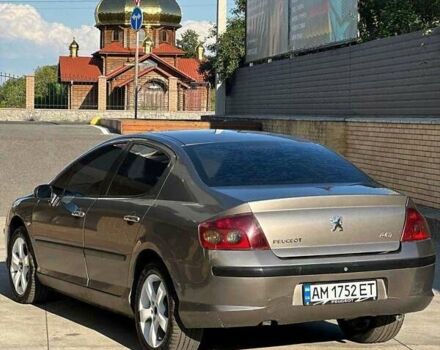 Бежевый Пежо 407, объемом двигателя 1.7 л и пробегом 295 тыс. км за 4100 $, фото 2 на Automoto.ua