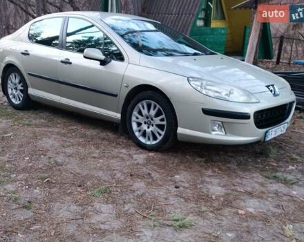 Бежевый Пежо 407, объемом двигателя 1.75 л и пробегом 318 тыс. км за 3700 $, фото 2 на Automoto.ua