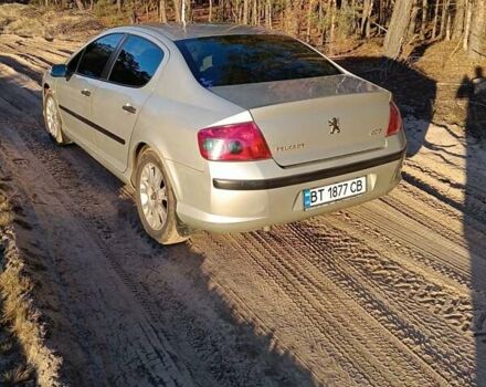 Бежевый Пежо 407, объемом двигателя 1.75 л и пробегом 318 тыс. км за 3700 $, фото 10 на Automoto.ua