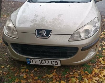 Бежевый Пежо 407, объемом двигателя 1.75 л и пробегом 318 тыс. км за 3700 $, фото 16 на Automoto.ua