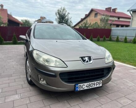 Бежевый Пежо 407, объемом двигателя 2 л и пробегом 347 тыс. км за 3600 $, фото 1 на Automoto.ua