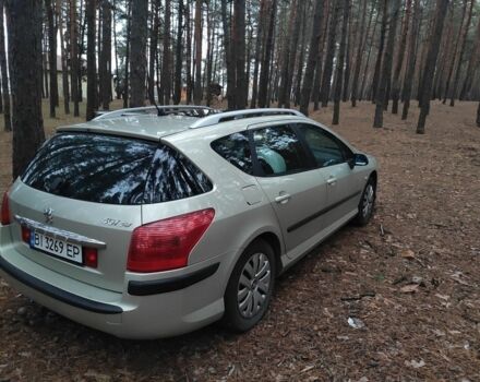 Бежевий Пежо 407, об'ємом двигуна 1.8 л та пробігом 230 тис. км за 6500 $, фото 12 на Automoto.ua