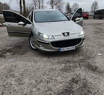 Бежевий Пежо 407, об'ємом двигуна 2 л та пробігом 237 тис. км за 3800 $, фото 1 на Automoto.ua