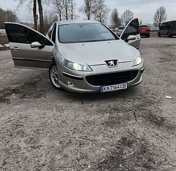 Бежевий Пежо 407, об'ємом двигуна 2 л та пробігом 237 тис. км за 3800 $, фото 1 на Automoto.ua