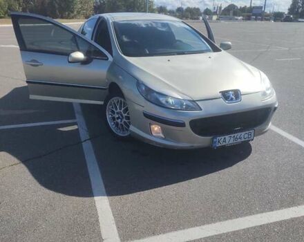 Бежевий Пежо 407, об'ємом двигуна 2 л та пробігом 237 тис. км за 4100 $, фото 1 на Automoto.ua